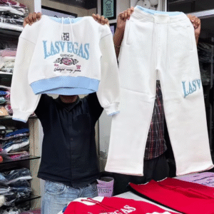 🔥 Stylish White & Red Tracksuit Set – Perfect Blend of Comfort & Fashion ❤️👟